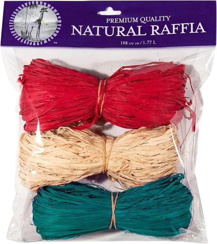 Vista 4 de SuperMoss (40518) Kit de manualidades de rafia, otoño, Acción de Gracias (albahaca, dorado, óxido, terracota, marrón), 16 pulgadas cúbicas