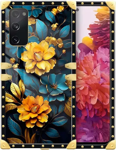 Vista 161 de Funda compatible con Samsung Galaxy S10 4G, TPU suave de lujo y parte trasera de policarbonato duro para niñas y mujeres, funda protectora a prueba