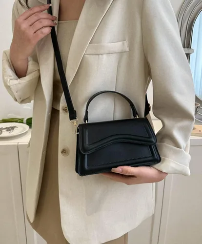 Vista 6 de SHUIANGRAN Elegante y simple bolso cruzado pequeño bolso cuadrado monedero para mujer bolso de hombro bolso