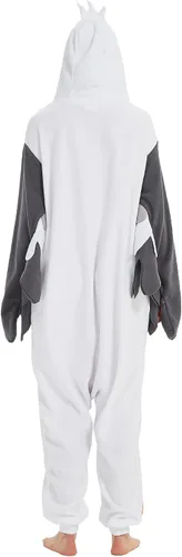 Vista 3 de III HHONS Animal Onesie Adult Women Men Halloween Pajamas Costume Cosplay Sleepwear Onesies