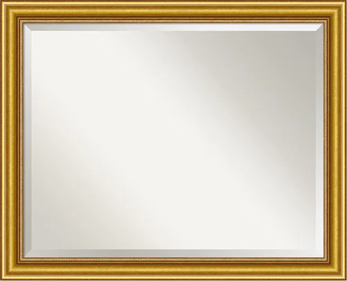 Vista 8 de Amanti Art Bathroom Mirror for Over Sink, Vanity Mirror, Wood Frame, Hangs Horizonally and Vertically, Bathroom Wall Decor, Beveled Edge