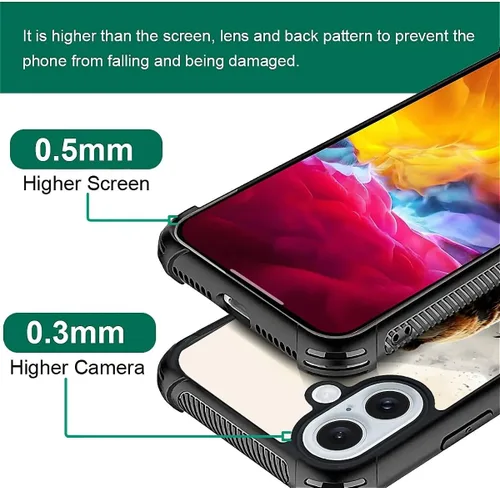 Vista 40 de Funda compatible con iPhone 15, diseño de elefantes africanos, diseño increíble a prueba de golpes, antiarañazos, carcasa trasera de policarbonato