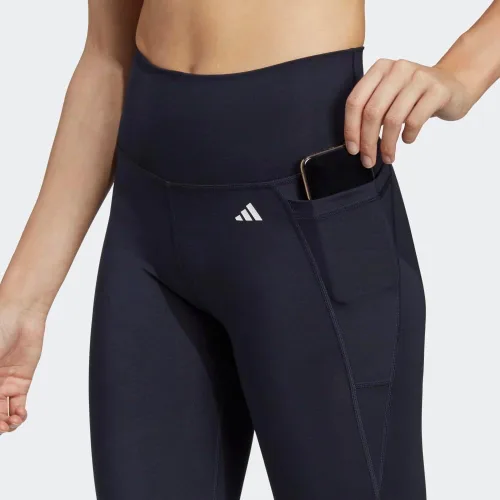 Vista 6 de adidas Mallas Optime Stash de cintura alta 78 para mujer
