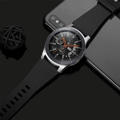 Vista 5 de HSWAI Compatible con Samsung Galaxy Watch de 1.81 pulgadas, Gear S3 Frontier, bandas de reloj clásicasGalaxy Watch 3 bandas de 1.772 pulgadas, 0.872
