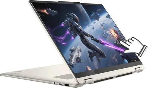 Vista 3 de Lenovo Yoga 7 Laptop 2 en 1 de 16" pantalla táctil 2K, AMD Ryzen AI 5 340 hasta 4.8GHz, 16GB LPDDR5X, 1TB SSD, WiFi 7, teclado retroiluminado
