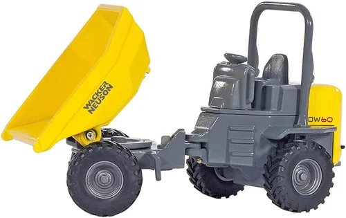 Vista 2 de Siku Wacker Neuson DW60 Dumper escala 1:50 3509 Réplica de vehículos de juguete de metal y plástico fundido a presión Volquete de metal