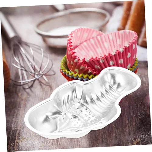 Vista 2 de Pastel de arroz de gelatina de metal para cocina Pudín Mousse Suministros para hornear alimentos seguros para el calor