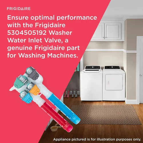 Vista 4 de Frigidaire 5304505192 Válvula de entrada de agua para lavadoras