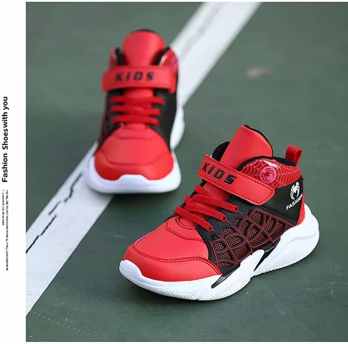 Vista 4 de Spider - Tenis de baloncesto para niños y niños
