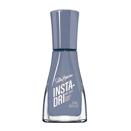 Vista 23 de Sally Hansen Insta-Dri Holo-Glow Esmalte de uñas de secado rápido, duración prolongada, brillo sin vetas Semi-opaco, con destellos 102 Lila
