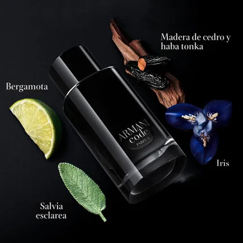 Vista 2 de Armani Beauty Code Parfum - Warm & Woody Cologne for Men - Refillable