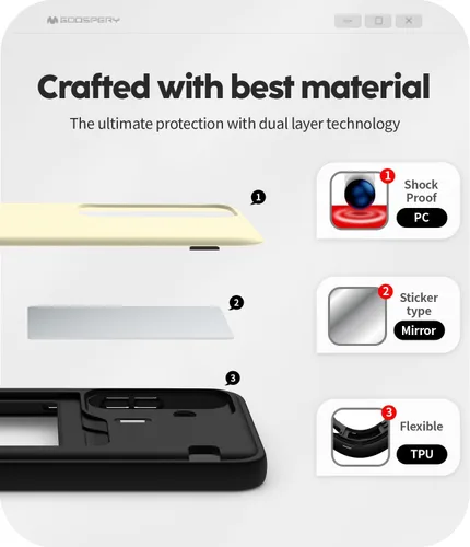 Vista 256 de GOOSPERY Parachoques magnético para puerta compatible con Galaxy S9 Plus, tarjetero tipo billetera con cierre automático por iman, funda protectora