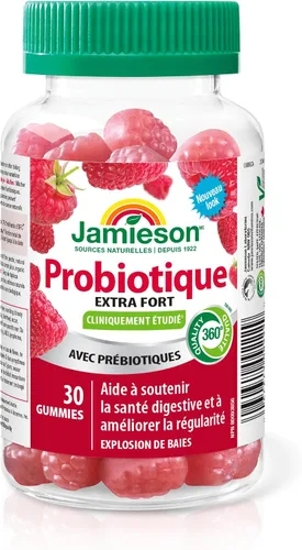 Vista 2 de Jamieson Gomitas probióticas extra fuertes, años 30