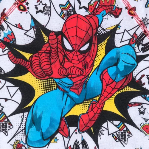 Vista 4 de Marvel Spider-Man Set de sueño corto para niños