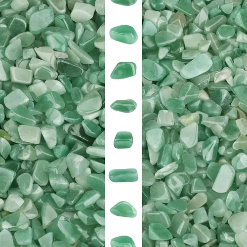 Vista 6 de gemshan Chips de amatista de 2 libras de cristal triturado natural a granel de 0.276 in a 0.354 in, piedra de cristal curativo para acuario, jarrón