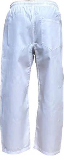 Vista 3 de Sedroc Pantalones de karate para estudiantes de 8 onzas con bolsillo trasero para artes marciales