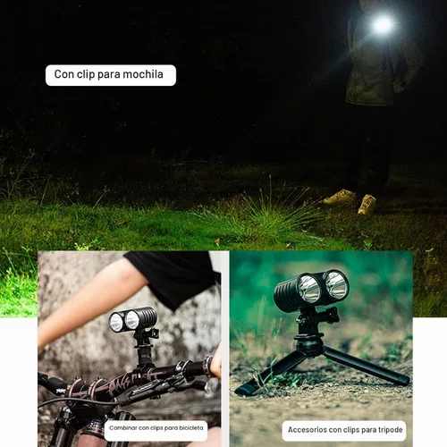 Vista 4 de Proyector de búho para drones, luz nocturna de 4 modos para DJI FPV, para AIR 2S, para Mavic AIR 2, para Mavic 2, reflector de luz LED para pesca