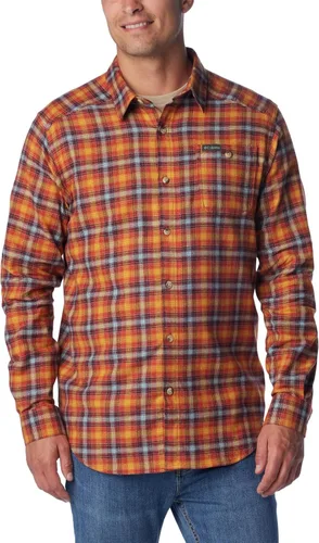 Vista 69 de Columbia Men's Cornell Woods Flannel Long Sleeve Shirt Negro