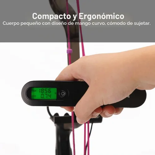 Vista 4 de Báscula Digital para Arco, 110 lbs Báscula para Arco de Tiro de Alta Precisión con Función Peak/Hold