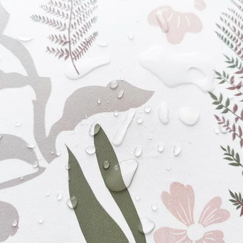 Vista 8 de Papel tapiz floral para despegar y pegar, papel de contacto de hojas modernas, papel tapiz extraíble, decorativo, autoadhesivo, papel tapiz de pared