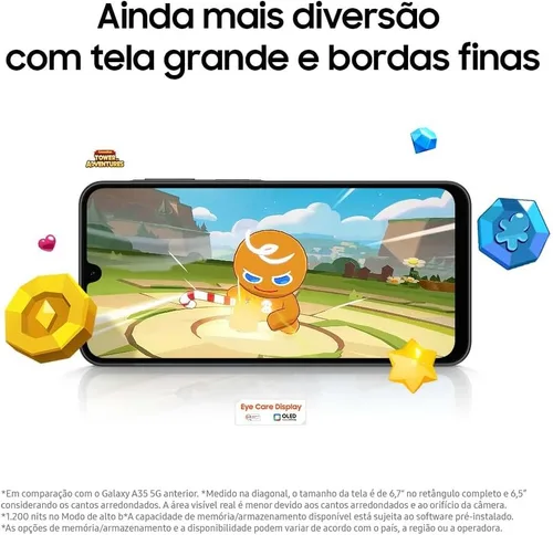 Vista 5 de Samsung Galaxy A26 5G con IA 256GB, 8GB, Doble SIM 6.7" 120Hz AMOLED, resistente al agua IP67, Android 15 Modelo internacional desbloqueado