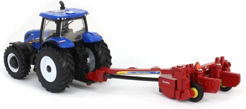 Vista 4 de 1/64 New Holland T6.175 MFD con acondicionador cortacésped H7230