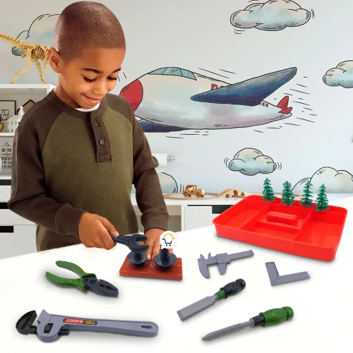 Juego Herramientas Kit Carpinteria 1039 de Cómpralo En Casa