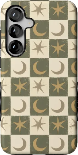 Vista 343 de Casely Funda para Galaxy S9 Postura de cadáver Yoga de esqueleto Diseño protector delgado esencial de doble capa