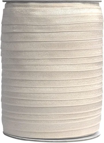 Vista 27 de Bristlegrass Picot Loop - Banda elástica para coser de 1/2 pulgada, 0.512 in, corona de carrete con volantes, cinta elástica para atar el cabello