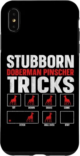 Vista 7 de Funda para propietario de Doberman Pinscher con trucos obstinados para iPhone 12 mini