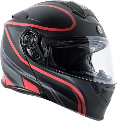 Vista 32 de Torc T-28B - Casco modular Bluetooth Dark Star