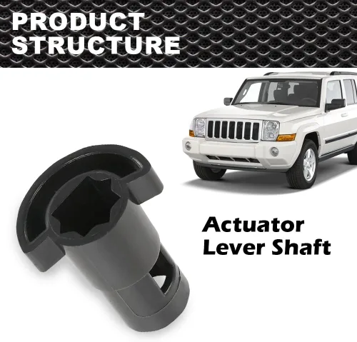 Vista 9 de CNNELL Mezcla de eje de actuador de puerta, compatible con Jeep Grand Cherokee 2005-2010/Compatible con Jeep Commander 2006-2010 5143183AA