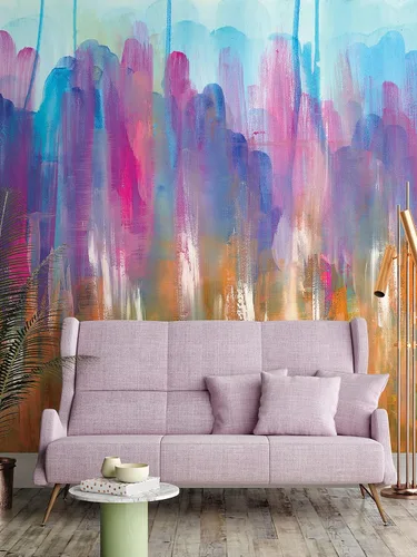 Vista 2 de Mural de pared Big Shoulders