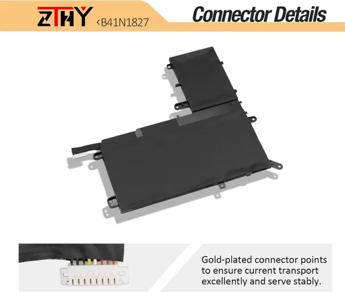 Vista 4 de ZTHY Reemplazo de batería B41N1827 para Asus ZenBook Flip 15 UX562 UX562F UX562FA UX562IA UX562FD UX562IQ UX562UG Q526 Q526F Q526FA Q526FAC Q507