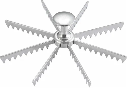 Vista 2 de Winco Winware - Marcador de aluminio para tartas y pasteles (6 cortes)