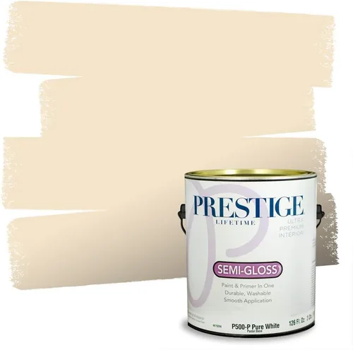 Vista 66 de PRESTIGE Pintura exterior e imprimación en uno, bronceado Aberdeen, plano, 1 galón