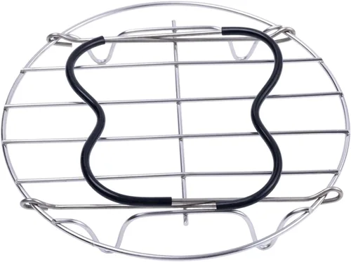 Vista 3 de Salvamanteles para vaporizador de 7.7 in con asas de silicona Plateado
