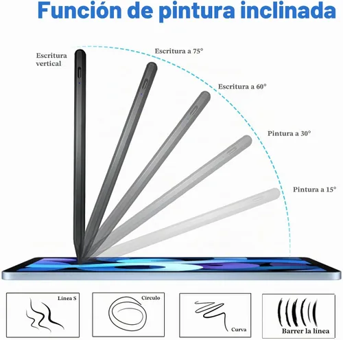 Vista 2 de EFAITHFIX Lápiz óptico universal para iPad con pantallas táctiles compatible con iPhone/iPad pro/Mini/Air/Android/Microsoft/Surface All Touch