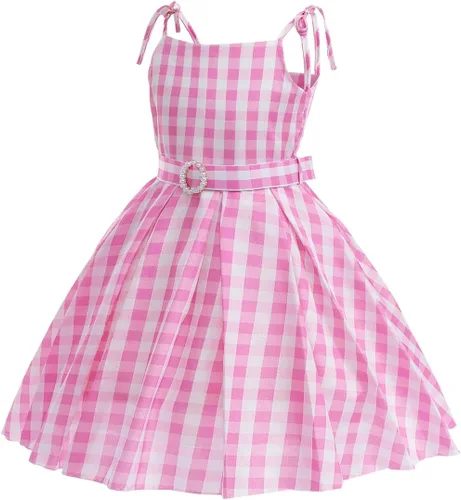 Vista 7 de Disfraz de heroína de la película 2023 para niñas, niños, Halloween, muñeca Cotume, princesa, cosplay
