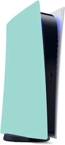 Vista 29 de MightySkins Skin compatible con PS5 / PlayStation 5 Digital Edition - Verde lima sólido Funda protectora de vinilo duradera y única Fácil