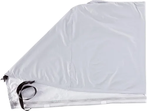 Vista 10 de Fundas protectoras modulares con secciones traseras redondeadas, de un solo tamaño, grises, Gris