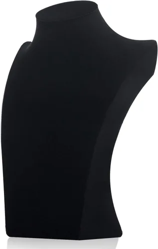 Vista 5 de Polmart Collar Busto, Terciopelo Negro