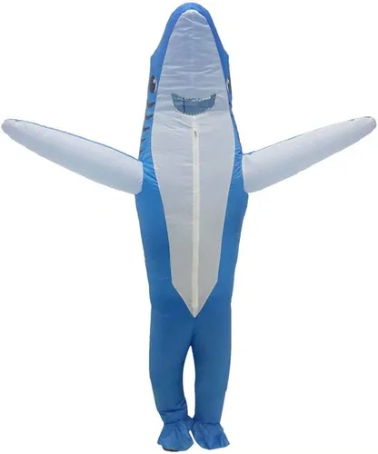 Vista 5 de XUANNIAO Disfraz inflable de animal para Halloween cosplay vestido de fiesta de cosplay disfraz de lujo para adultos