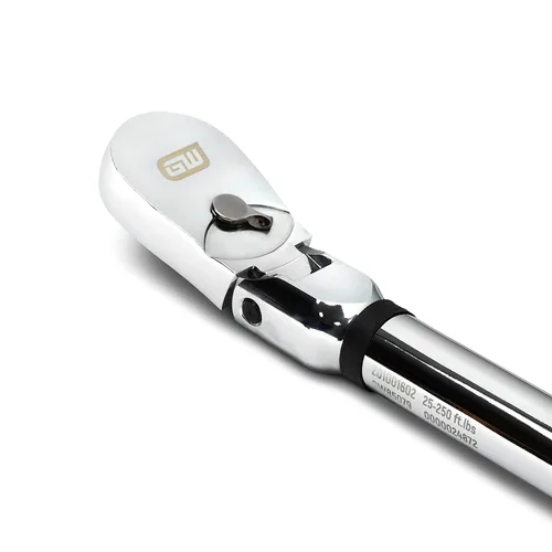Vista 5 de GEARWRENCH Llave dinamométrica electrónica de cabeza flexible "1/2" con ángulo de 25-250 pies/libras. - 85079