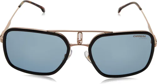 Vista 2 de Carrera - Gafas de sol CA1027S Black Gdcppr aviator para hombre - 2323in Black Gdcppr 2y Blue Mirror 5920145