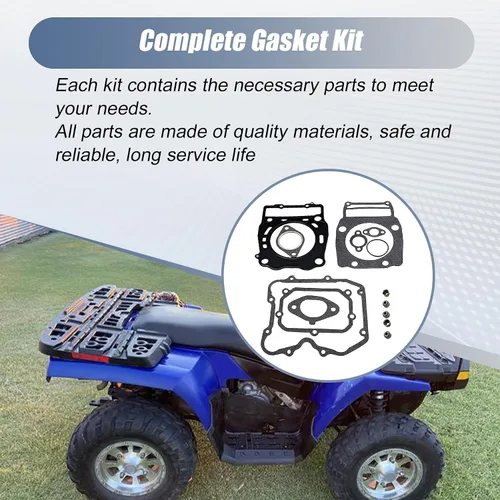 Vista 5 de XQSMWF Kit de juntas de base de culata para Polaris Sportsman 500 1996-2014 ATP 500 2004-2005 Xplorer 500 1997 Scrambler 500 1997-2012 Magnum 500