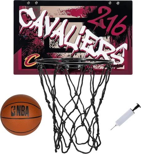 Vista 34 de Franklin Sports NBA Team Over the Door Aros de Baloncesto - Mini Aro de Baloncesto Interior para Niños + Juego de Pelota - Mini Aros para Fanáticos