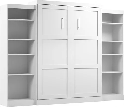 Vista 28 de Bestar Cama Murphy completa, gris corteza, pur, 59 W