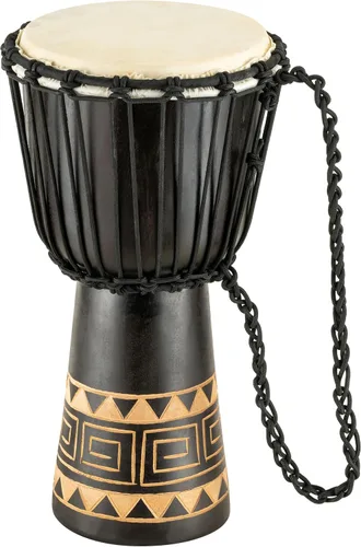 Vista 21 de Meinl Percussion Tambor Djembe 8" x 15.75" - NO HECHO EN CHINA Artefacto