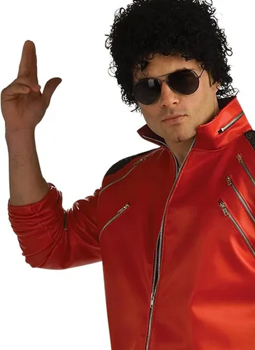 Vista 2 de Michael Jackson - Disfraz de chaqueta con cremallera de lujo